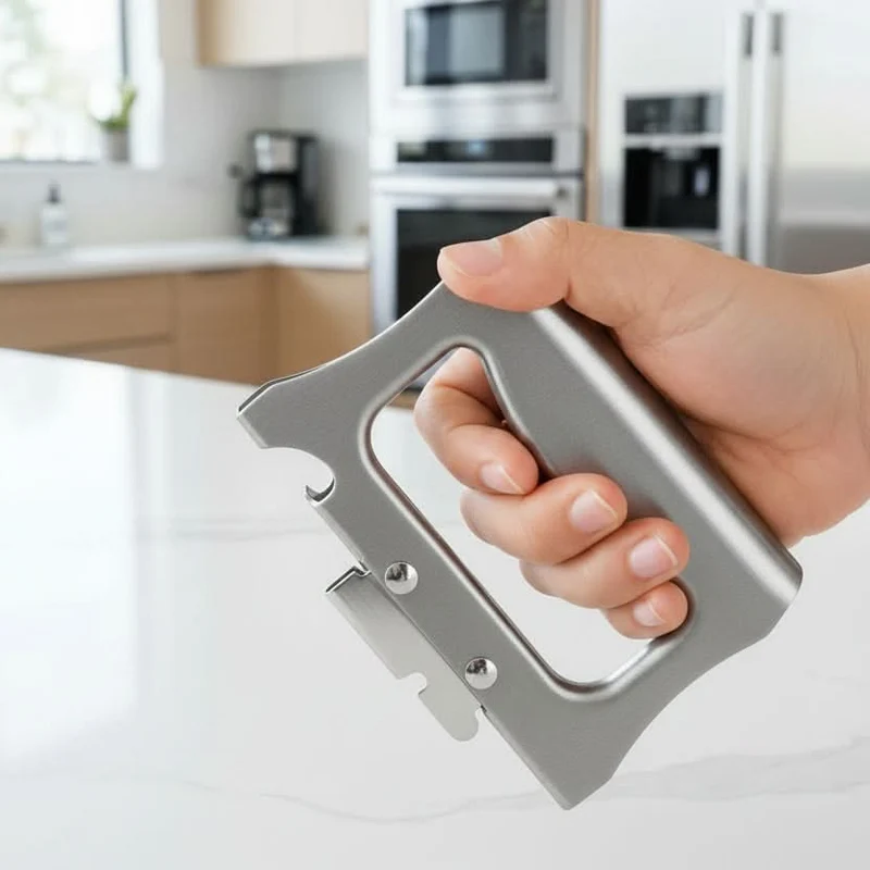 BOTTLEVAULT – Stainless Steel Kitchen Opener Compact Utility