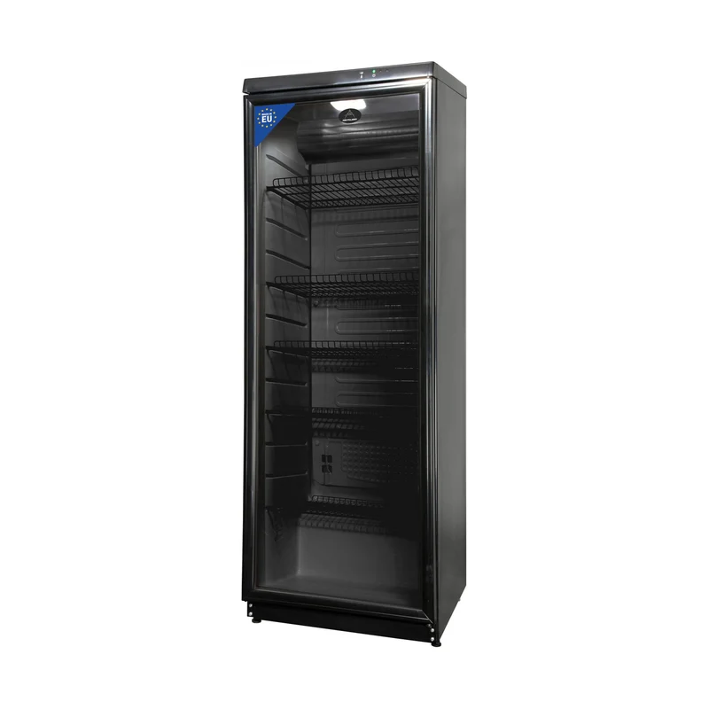 Flaschenkühlschrank 350 L 600x600x1720mm, schwarz