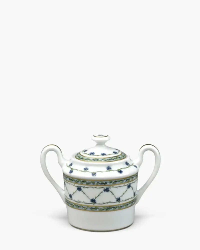 Raynaud Allée du Roy sugar bowl in Limoges porcelain