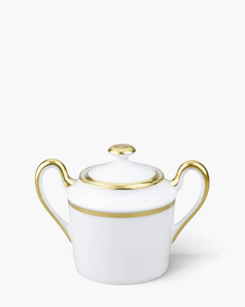 Raynaud Fontainebleau sugar bowl in Limoges porcelain