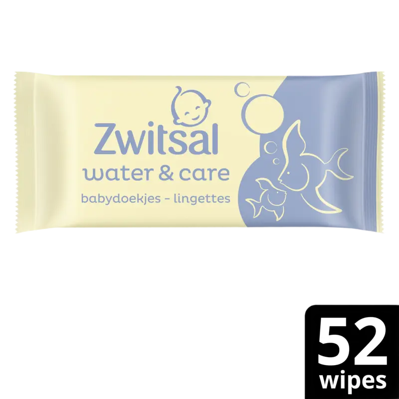 Zwitsal Water & care babydoekjes