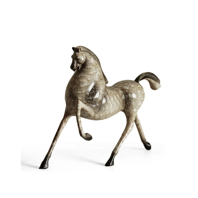 Elegante künstlerische Pferdefigur
