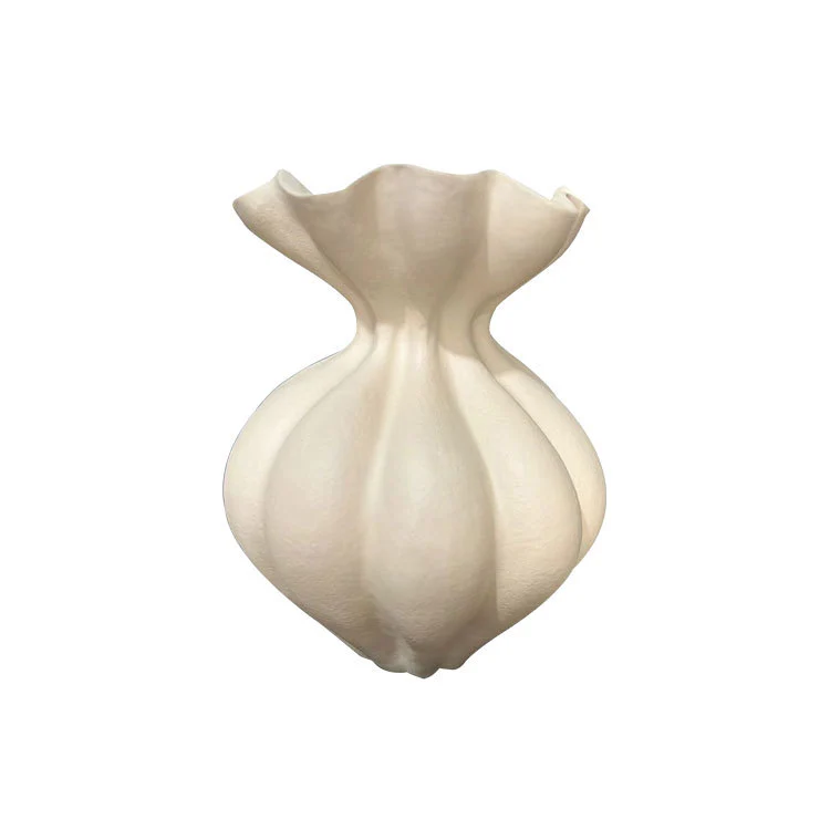 Künstlerische Blumenvase