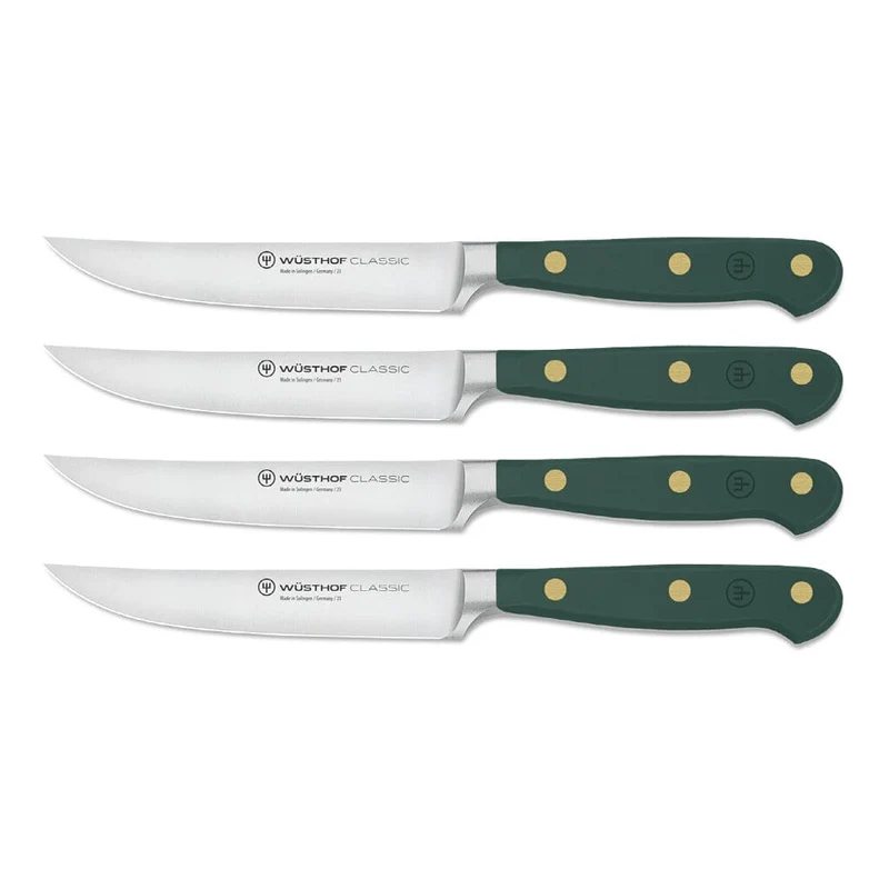 Wüsthof - Classic Steakmesser-Set 4-teilig Fresh Rosemary