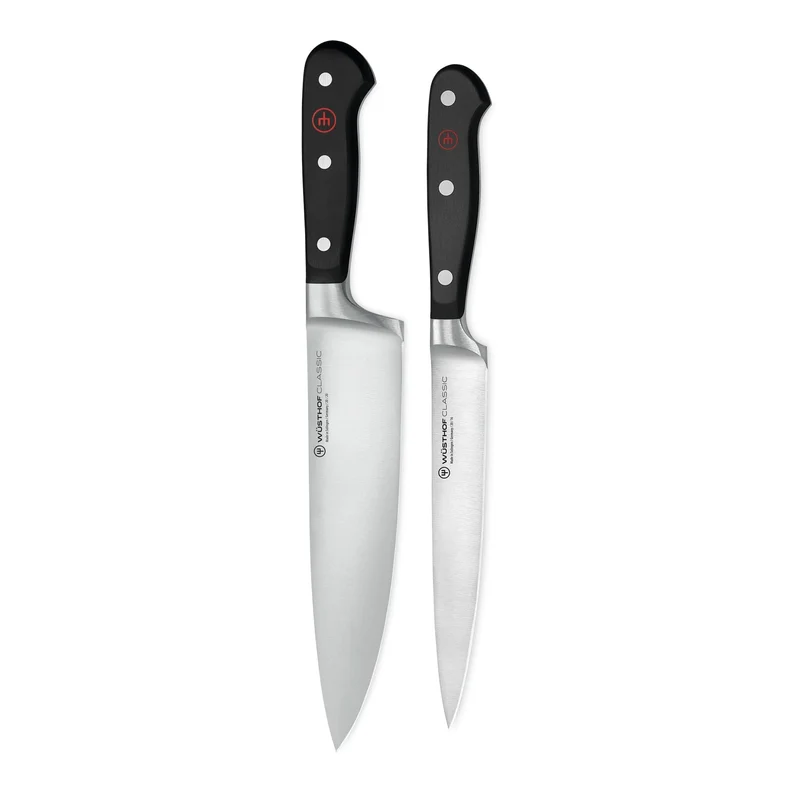 Wüsthof - Classic 2-teiliges Messerset - Kochmesser + Filetiermesser