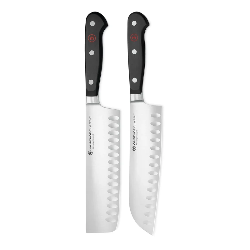 Wüsthof - Classic 2-teiliges Messerset - Santoku + Nakiri