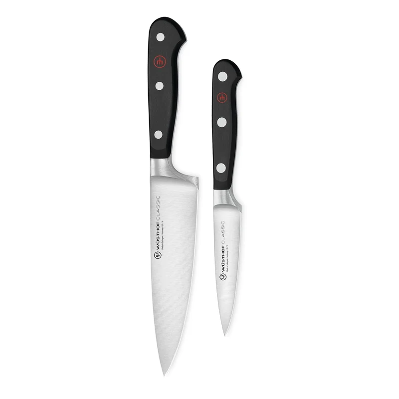Wüsthof - Classic 2-teiliges Messerset - Kleines Kochmesser + Officemesser