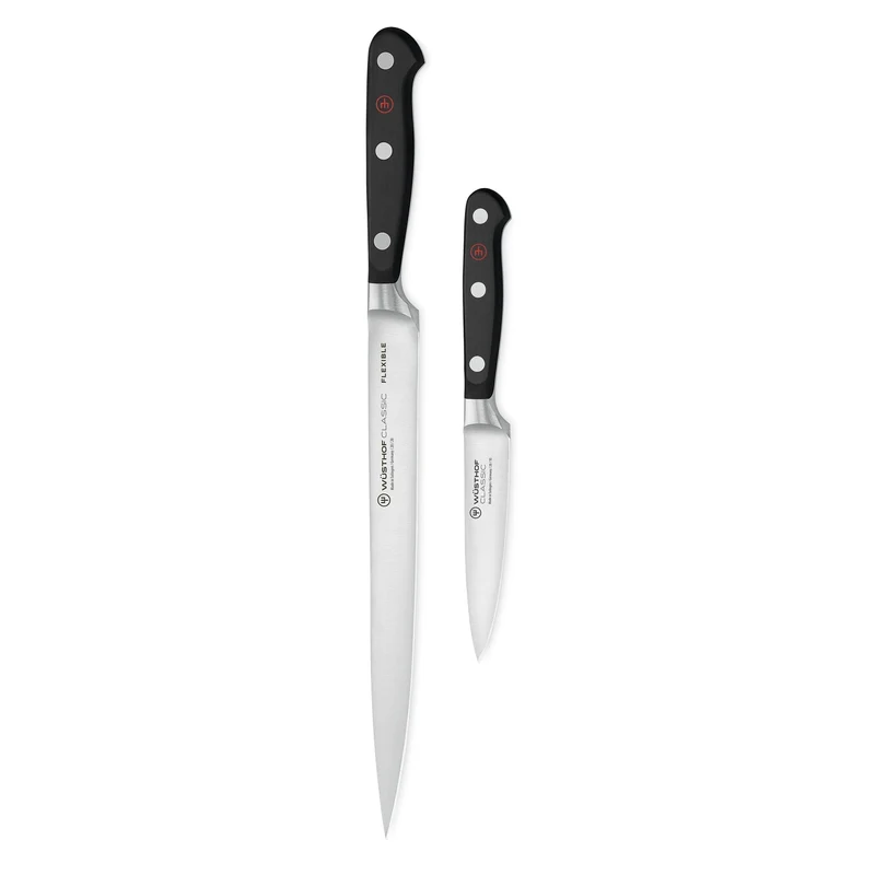 Wüsthof - Classic 2-teiliges Messerset - Fischfiletiermesser + Officemesser