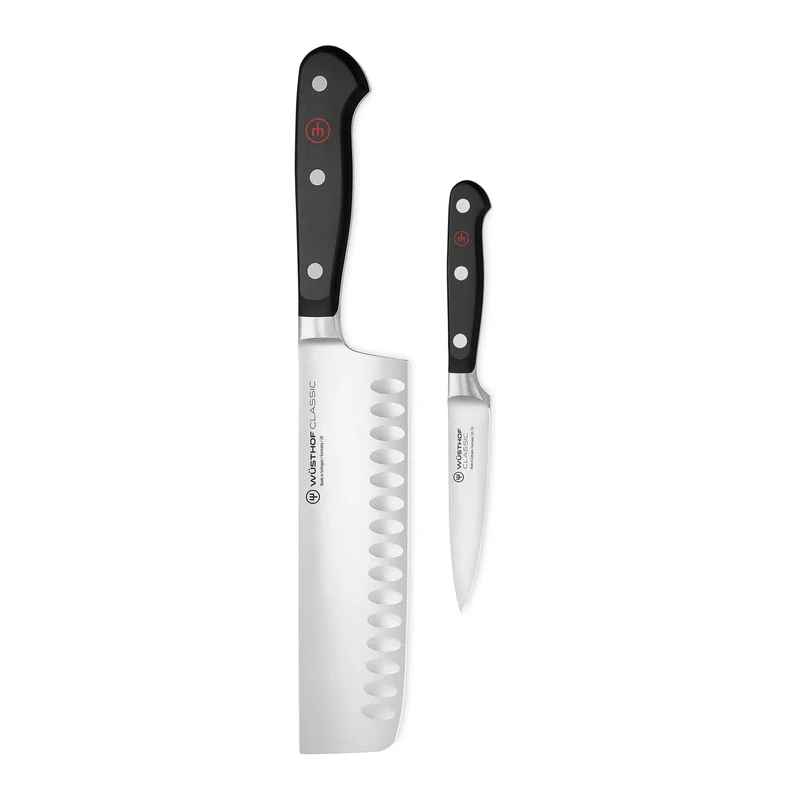Wüsthof - Classic 2-teiliges Messerset - Nakiri + Officemesser