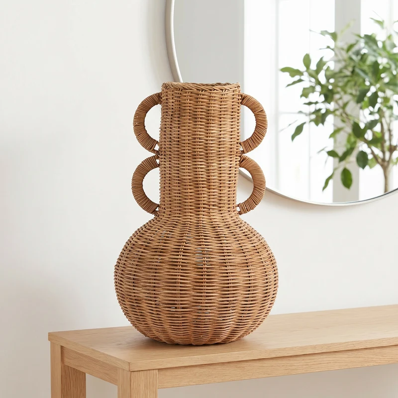 Handgefertigte Dekovase mit modernem Design Karnz