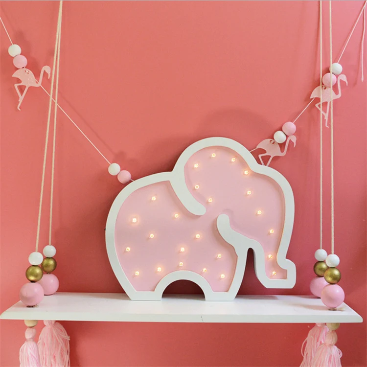 Dekorative LED Elefant Nachtlicht