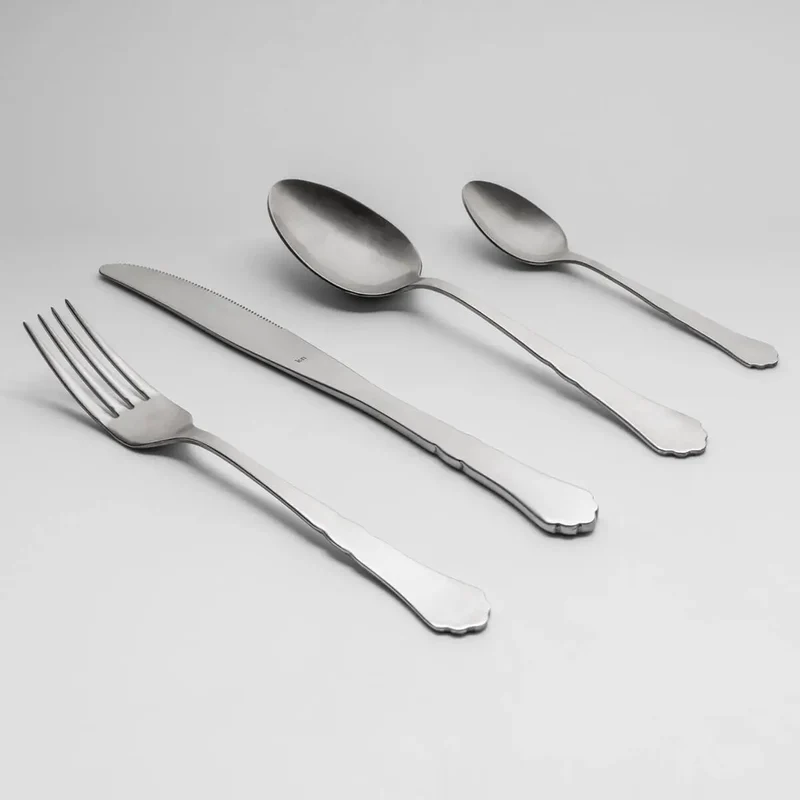 KnIndustrie 700 Set 24 stainless steel cutlery