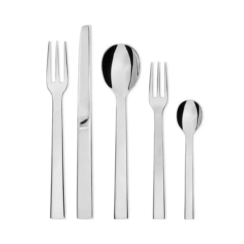 Alessi DC05S Santiago cutlery set in steel