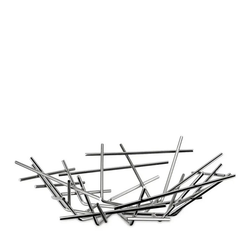 Alessi FC0 Blow up basket/fruit holder in steel
