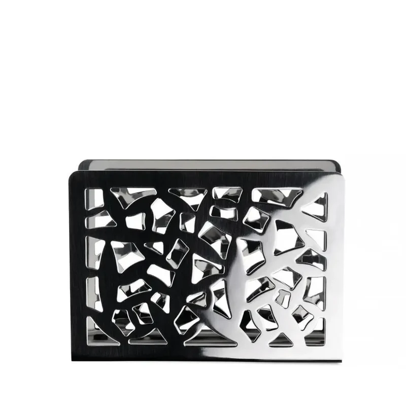 Alessi MSA Cactus! perforated paper napkin holder in steel
