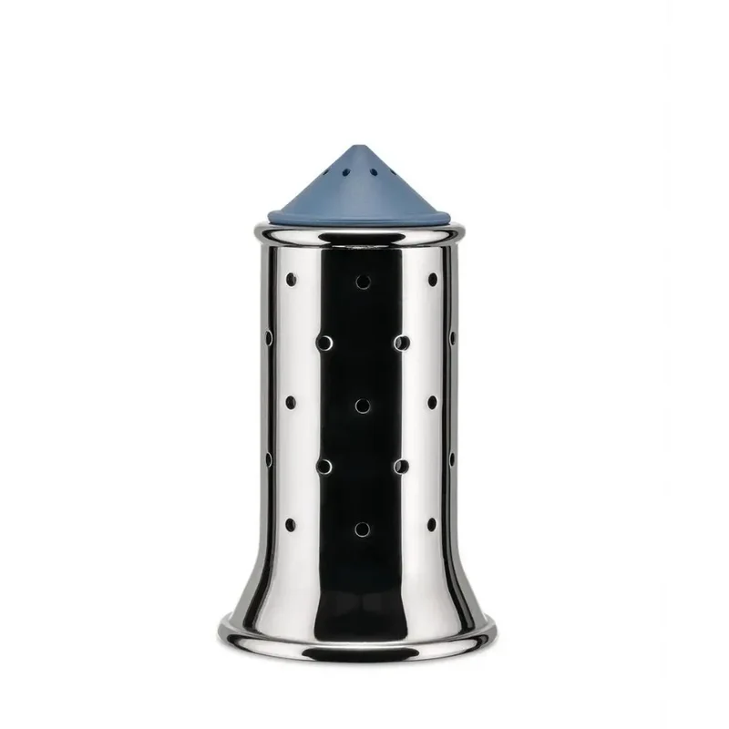 Alessi MGSAL salt castor in steel with colored lid