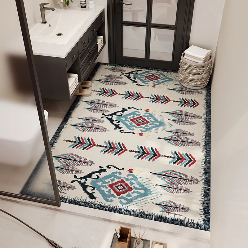Tribal-Muster-Badezimmermatte Karnz