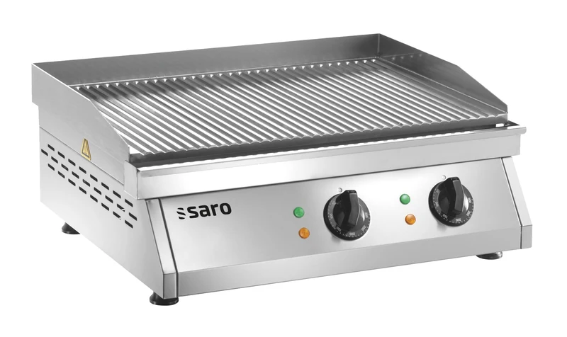 Saro Griddleplatte (gerillt) Modell FRY TOP GH 610 R