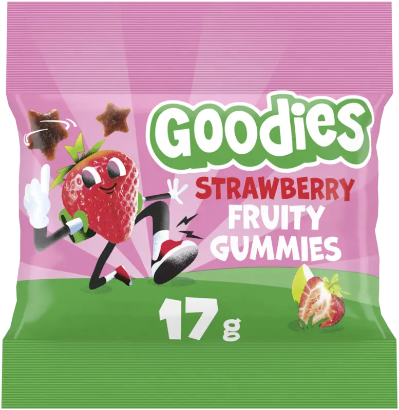 Goodies Strawberry fruity gummies