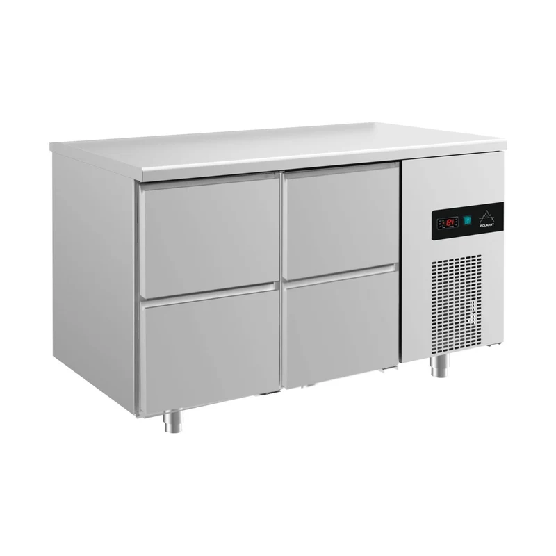 Kühltisch -2 bis +8°C 1400x700x850mm mit 2x zwei Schubladen