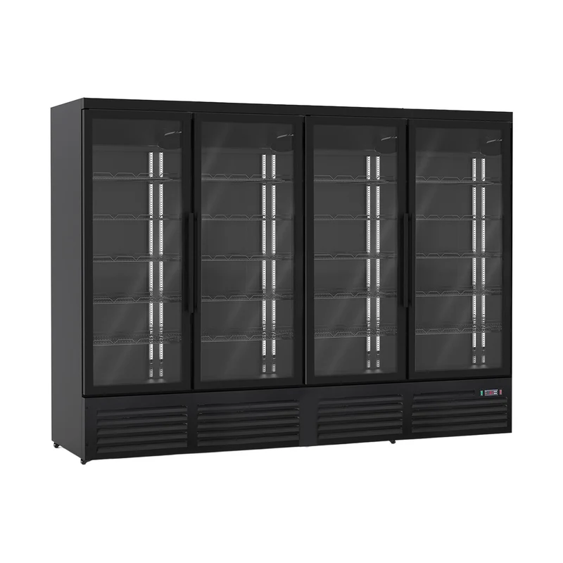Getränkekühlschrank 2.500 Liter – schwarz – 2.508 X 710 X 2.030 mm