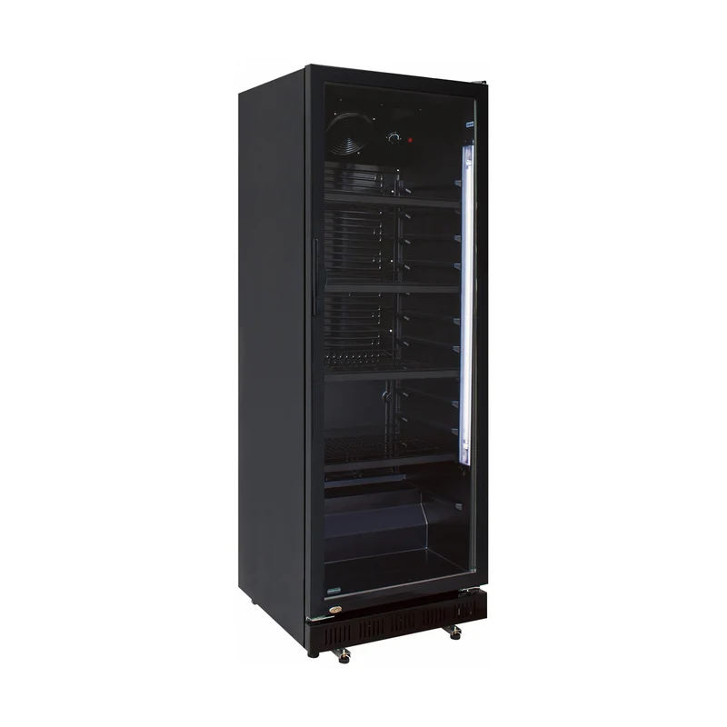 Flaschenkühlschrank 230 L 530x635x1442 mm, schwarz