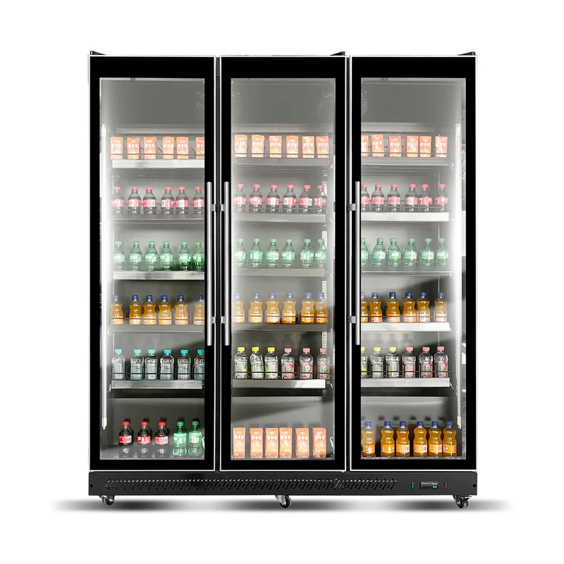 Getränkekühlschrank 1600 Liter – schwarz – 1680 x 635 x 1.980 mm