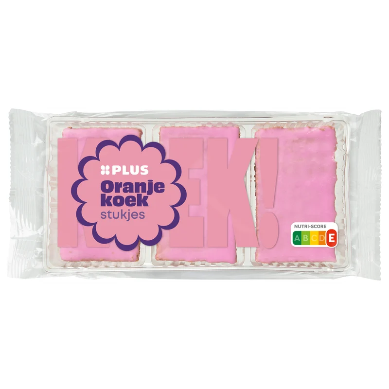 Oranjekoekstukjes