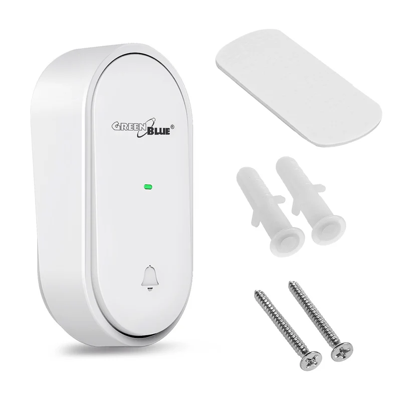 Zusätzlicher Kinetischer Sender für GB210 Türklingel Funkklingel Kabellos Batterielos IP44 Spritzwassergeschützt
