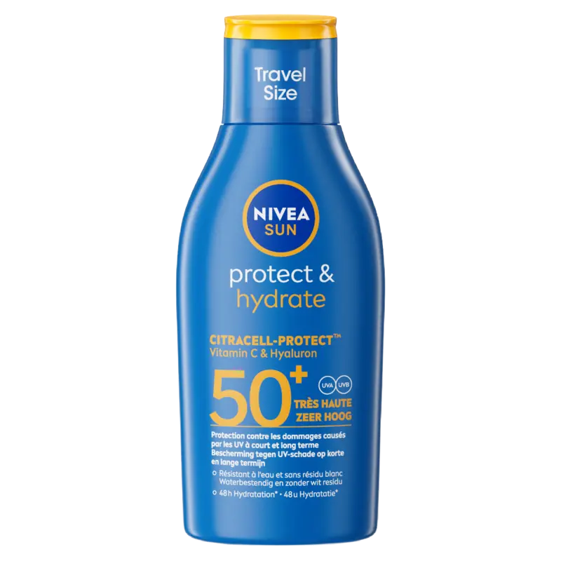 NIVEA Sun protect & hydrate melk mini spf50