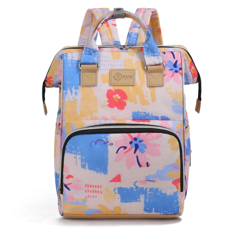 Stylischer Mehrfach-Taschen-Rucksack Karnz