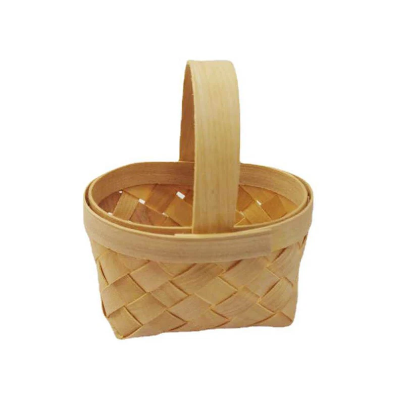 Dekorative Mini Geflochtene Geschenkkorb Karnz