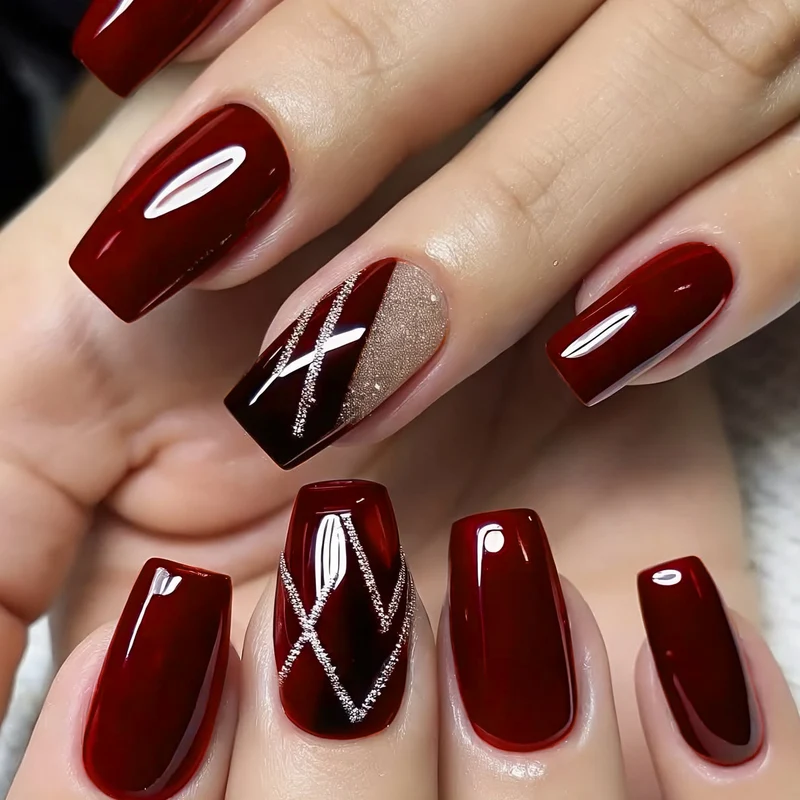 Luxe Acryl Nagelkunst Verlängerungen Karnz