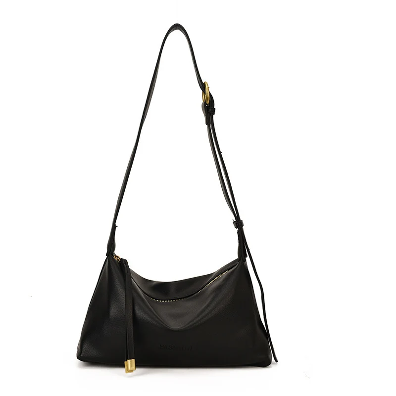 Weiche Texturierte Sling-Handtasche Karnz
