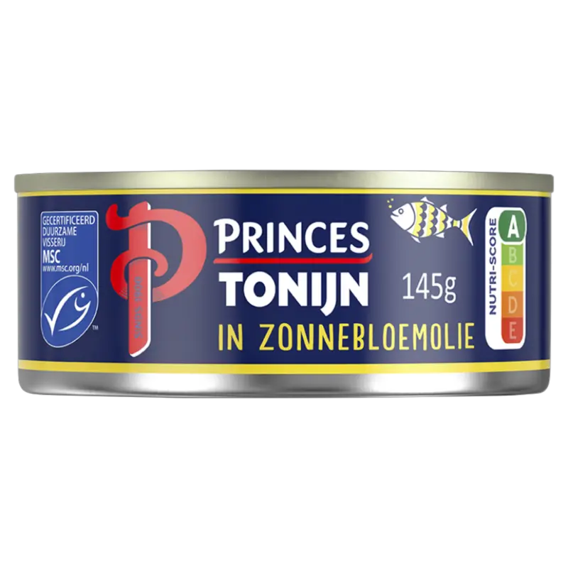 Princes Tonijnstukken in zonnebloemolie