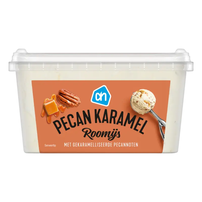 Roomijs pecan caramel