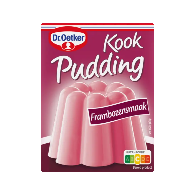 Dr. Oetker Kookpudding framboos