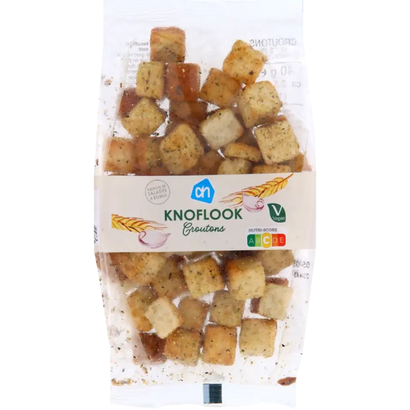 Knoflook croutons
