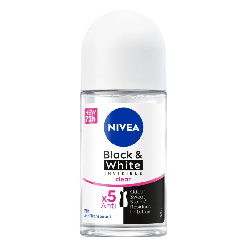 NIVEA Black&white invisible original roller