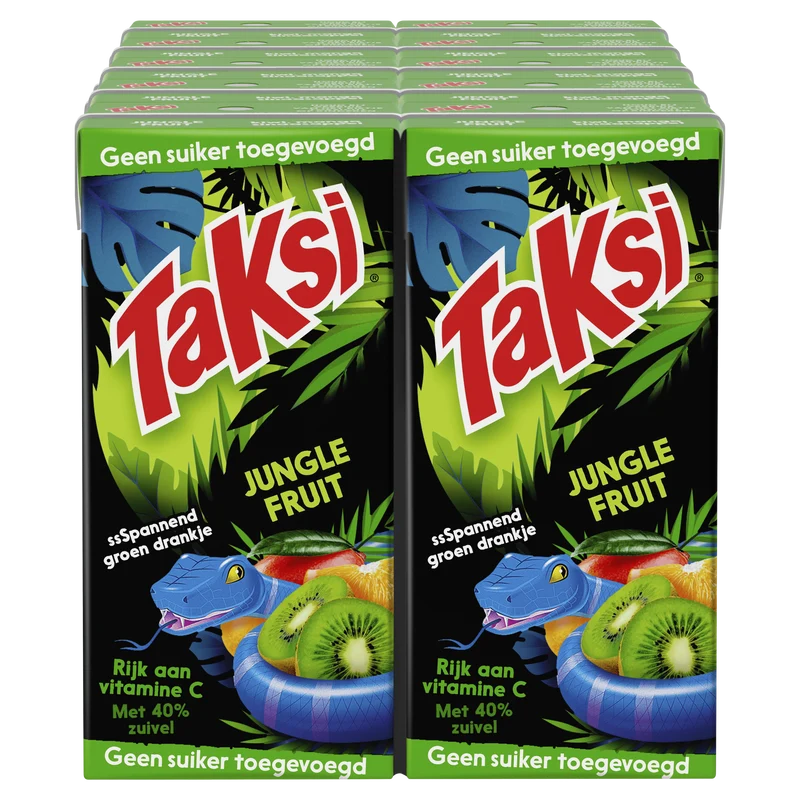 Taksi Jungle fruit geen suiker 10-pack