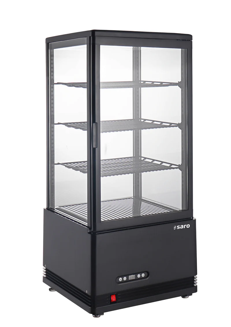 Saro Kühlvitrine SC 70 AV, schwarz