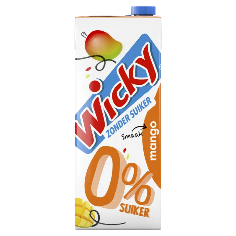 Wicky Mango 0% suiker