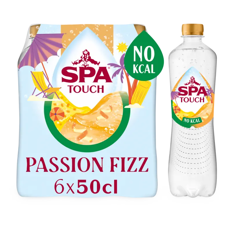 Spa Touch passion fizz bruisend 6-pack