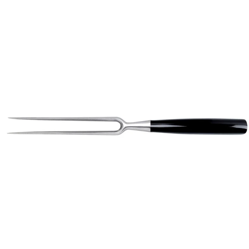 Coltellerie Berti Forgiati carving fork 2520 whole black