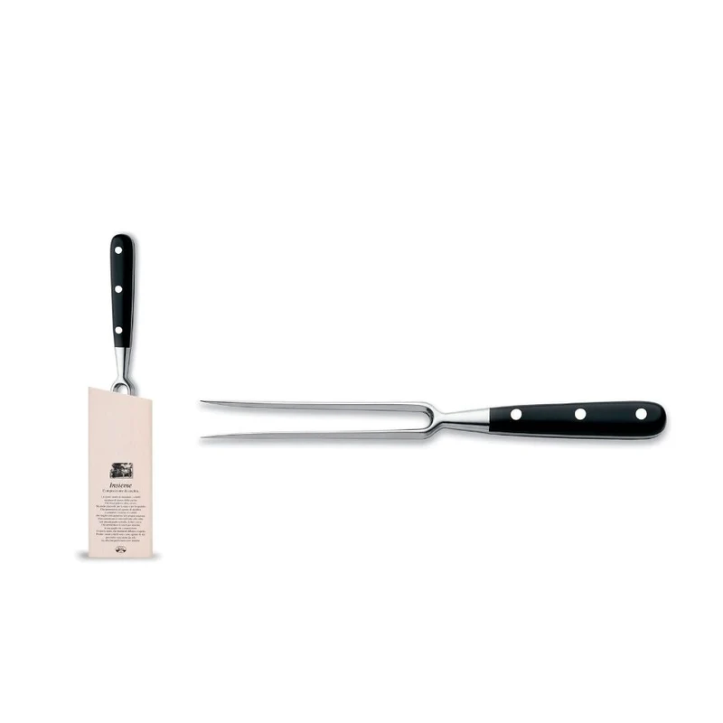 Coltellerie Berti Forgiati - Insieme carving fork 9880 black