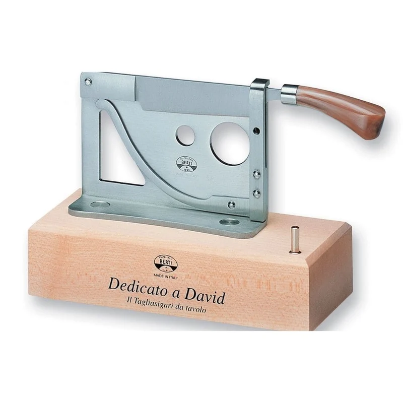 Coltellerie Berti Dedicato a David 195 - cigar cutter - ox horn