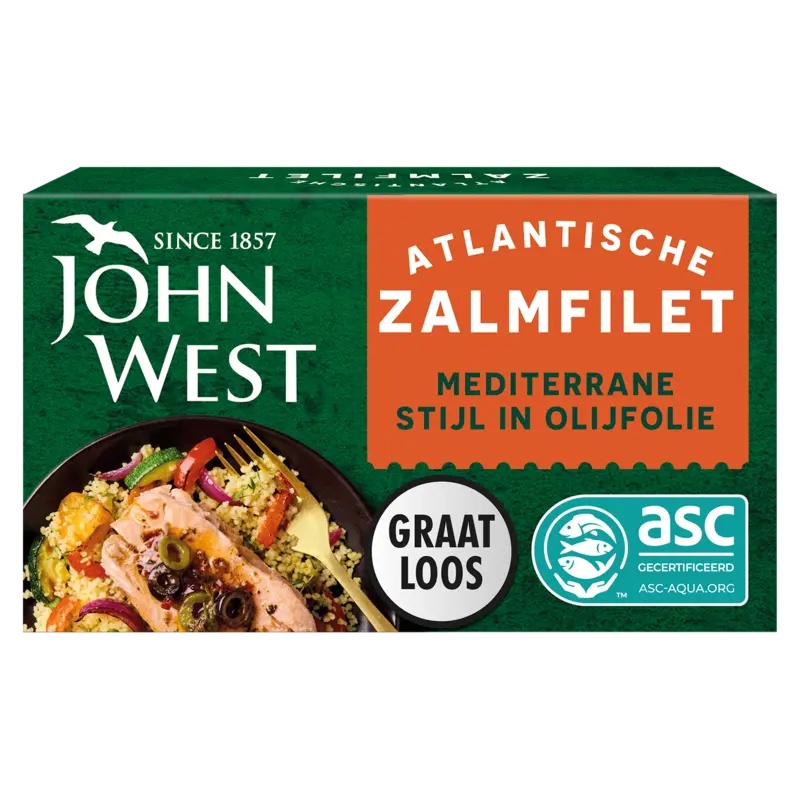 John West Atlantische Zalm Mediterraans ASC