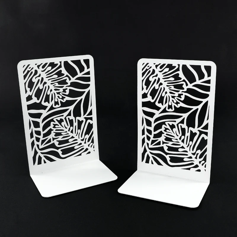 Dekorative Blattdesign Buchstützen