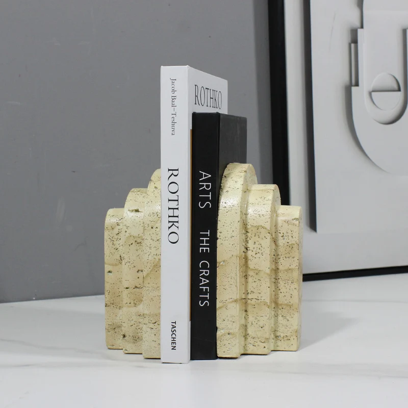 Dekorative Architektonische Buchstützen