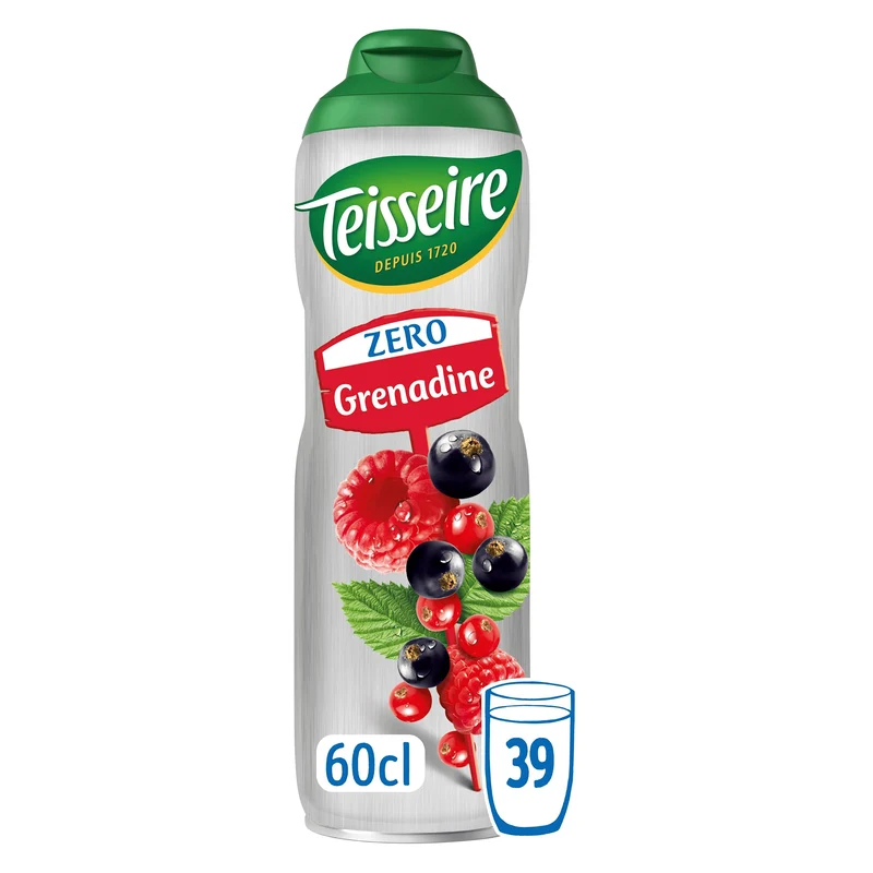 Teisseire Siroop grenadine zero